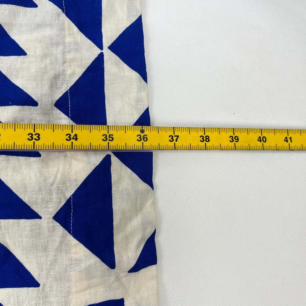 NWOT Farm Rio Linen-Blend Pitta Tiles Off-White One Shoulder Maxi Dress Size S - Picture 14 of 15